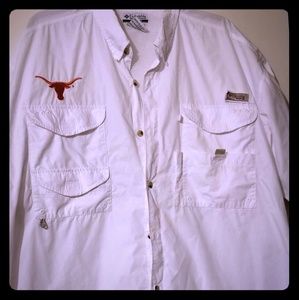 Texas Longhorns UT Columbia Fishing Shirt
